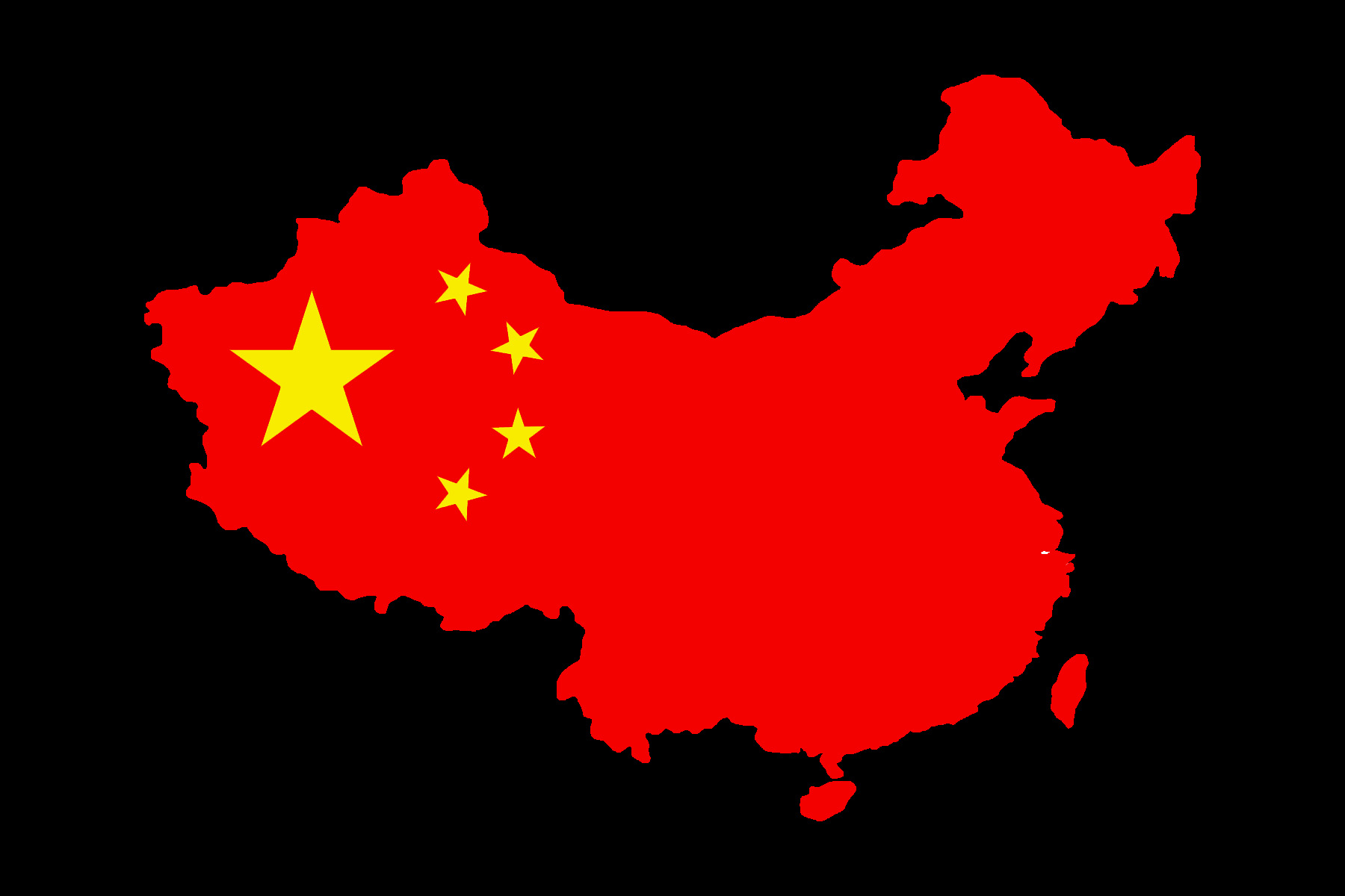 Китайская народная республика есть. Китайская народная Республика (КНР). Территория КНР. Китайский флаг. Очертания Китая.